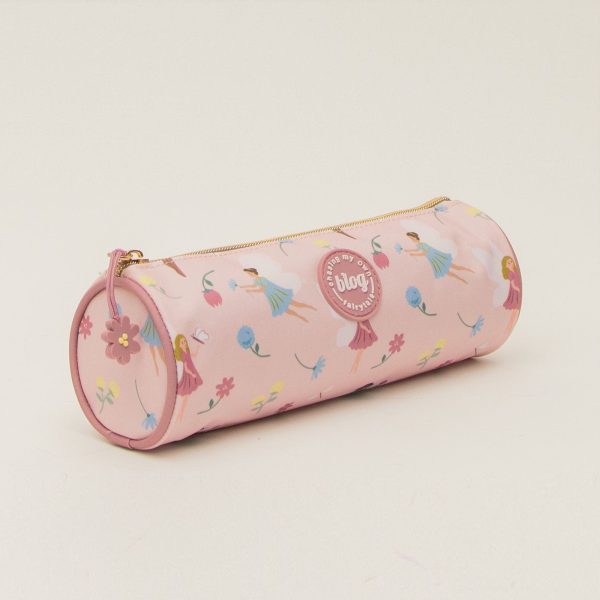 Estojo Escolar Redondo B`Log Fairies Tale