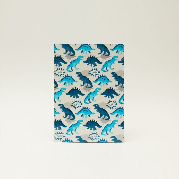 Caderno Agrafado A4 48F/90gr Paut. B`Log Dino