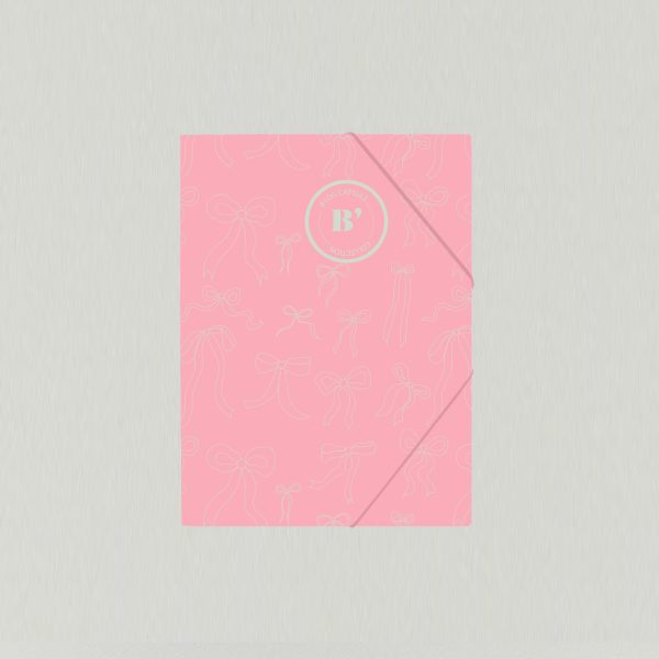 Capa A4 4 Cart. c/Abas Elást. B`Log Laces