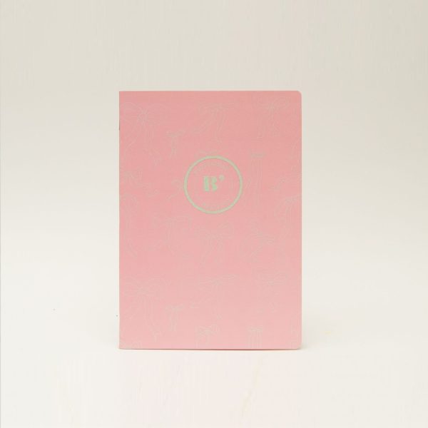 Caderno Agrafado A4 48F/90gr Paut. B`Log Laces Pink