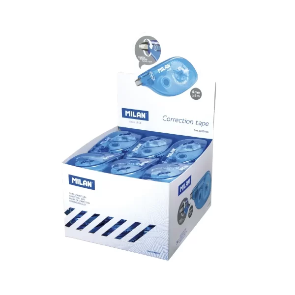Corretor Fita Milan 5mmx8mts Exp.36un.