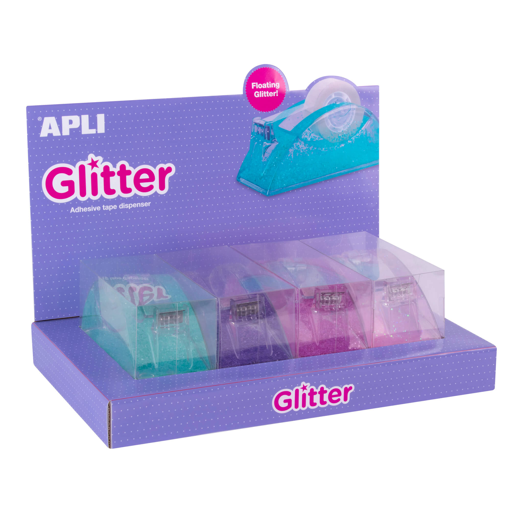 Desenrolador Fita Glitter Exp.4un.