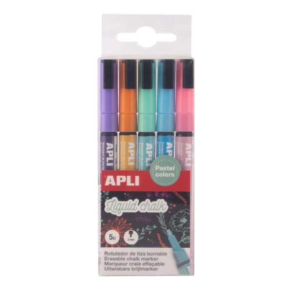 Marcadores Liquid Chalk Pastel