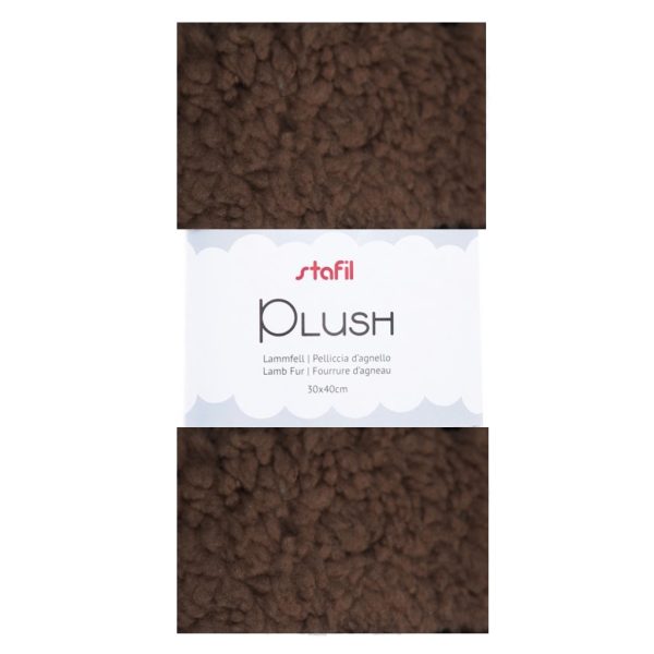 Plush Stafil Chocolate 30x40cm