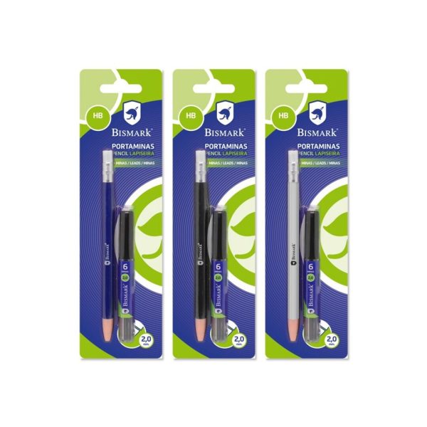 Lapiseira Bismark c/6 Minas 2mm