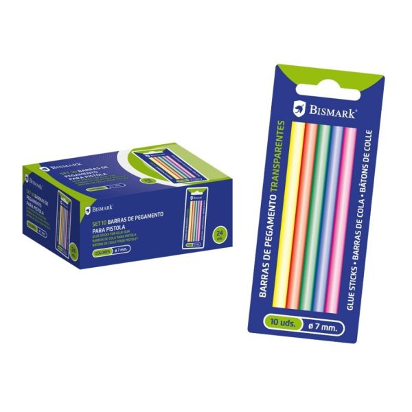 Cola Quente Cores Sortidas Blst.10un.