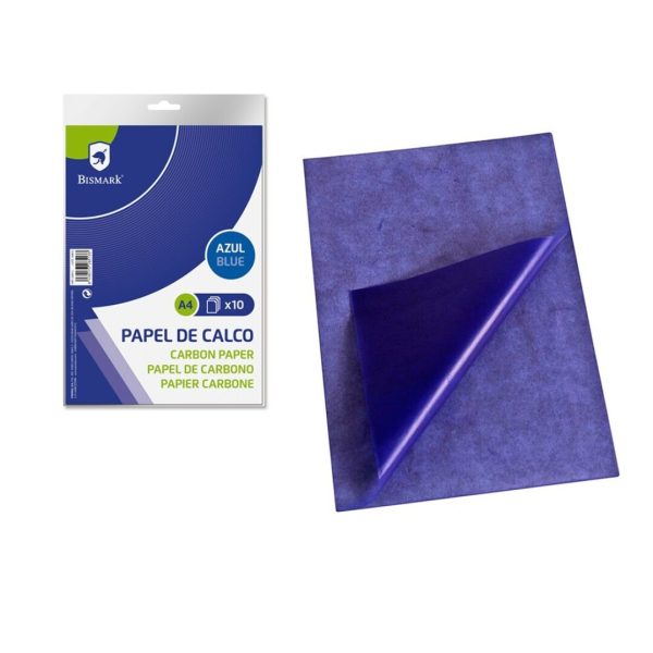Papel Carbono Azul A4 - 10Fls.
