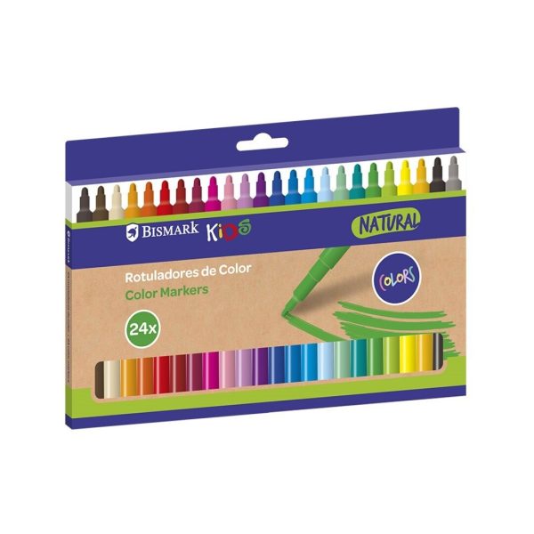 Marcadores Bismark Cx.24un.
