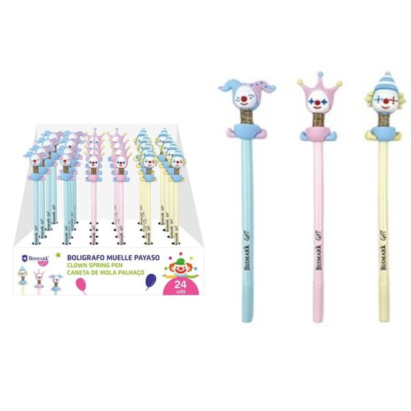 Esferográfica Palhaço Exp.24un.