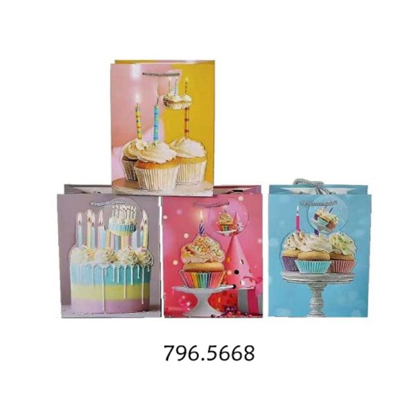 Saco Papel Fantasia 26x32x10