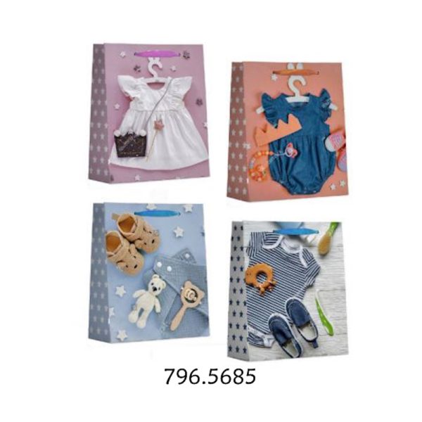 Saco Papel Fantasia 26x32x10