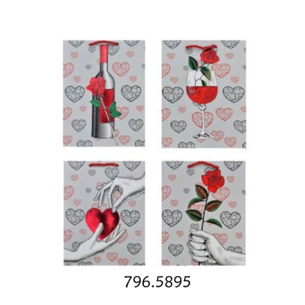 Saco Papel Fantasia 26x32x10