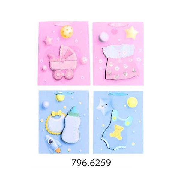 Saco Papel Fantasia 26x32x10