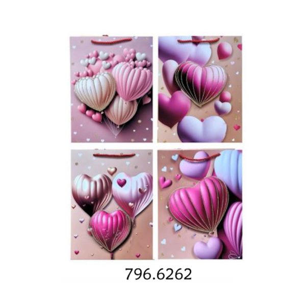 Saco Papel Fantasia 26x32x10