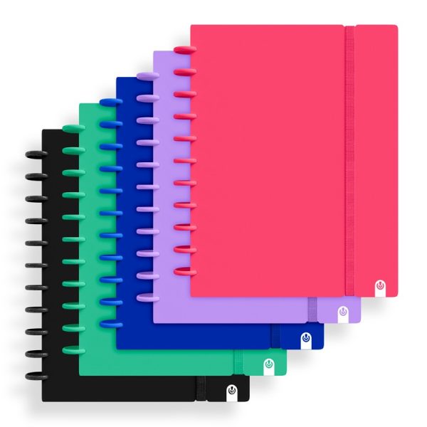 Caderno Pautado 80fls. A4 Cores Intensas Sortido
