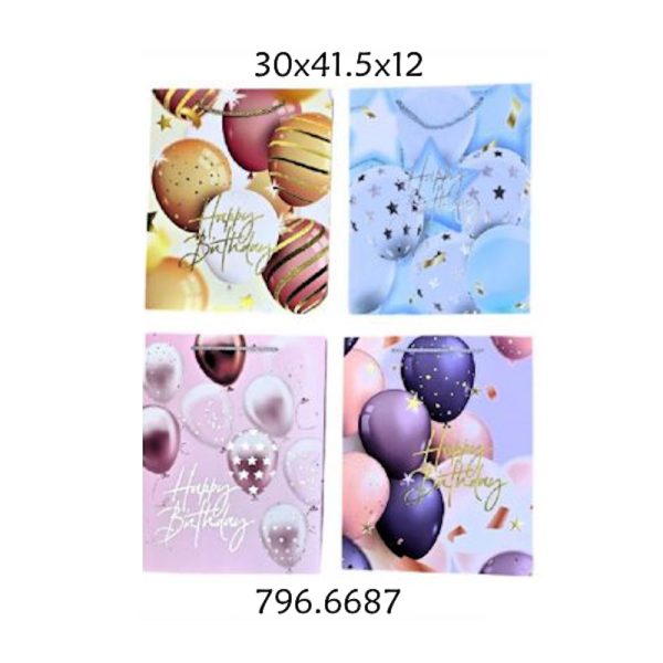 Saco Papel Fantasia 30x41.5x12