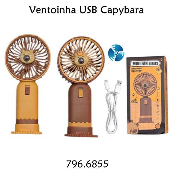 Ventoinha USB "Capybara"