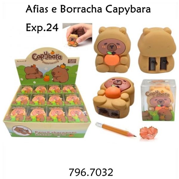 Afia e Borracha "Capybara" Exp. 24un.