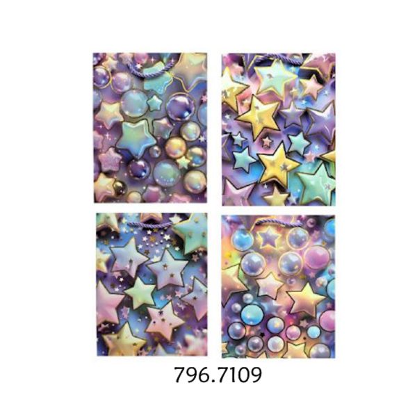 Saco Papel Fantasia 26x32x10