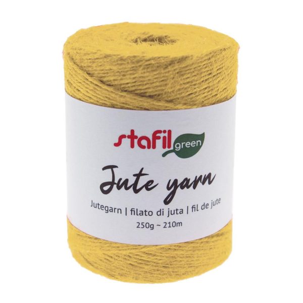 Fio Juta Amarelo 2mm - 250gr. - 210mts.