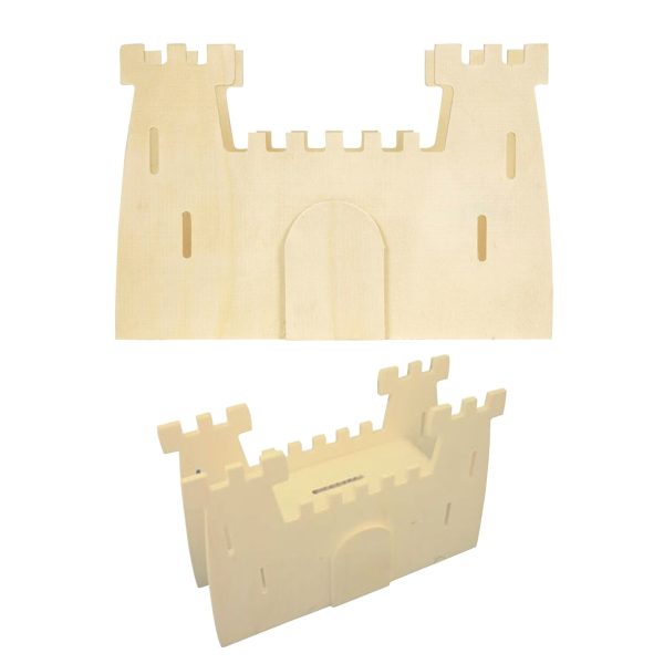 Mealheiro Madeira Castelo 200x135x65mm