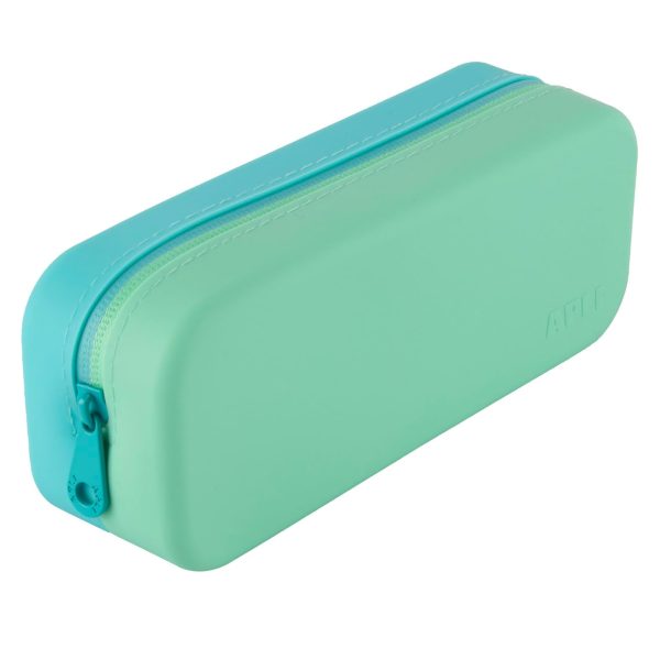 Estojo Silicone Bicolor Azul/Verde