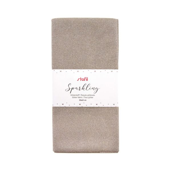 Tecido Sparkling 50x65 Bege