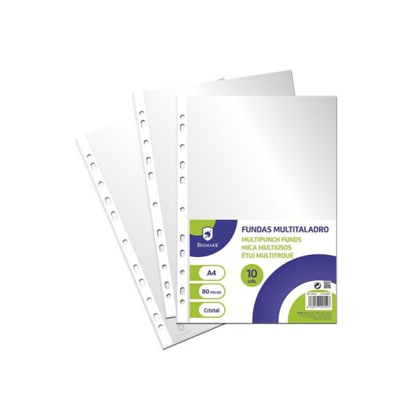 Micas Cristal A4 80µ Pack 10un.