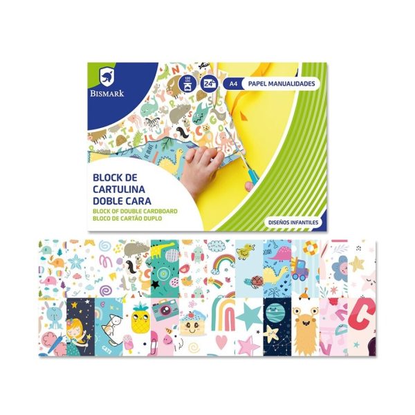Bloco Cartolina 2 Faces 24fls.