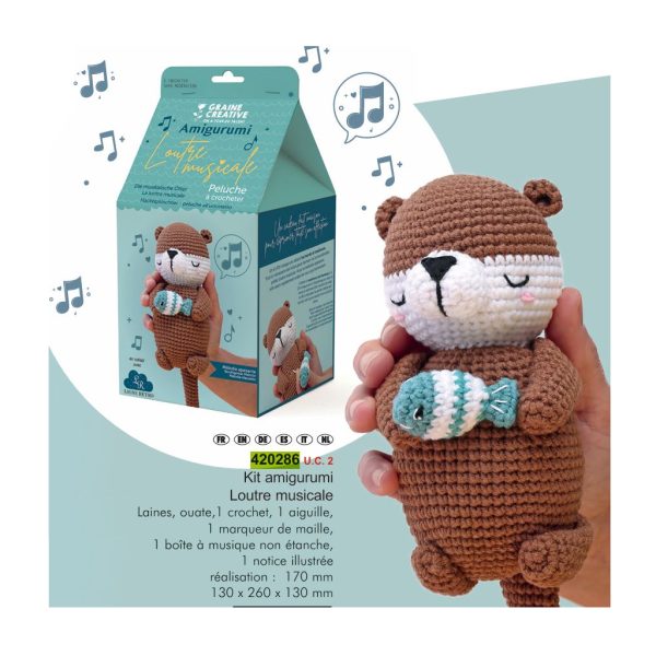 Kit Amigurumi Musical Peluche