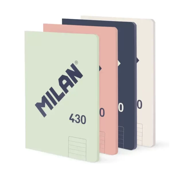 Caderno A5 Colado 430 Pautado - 48Fls.