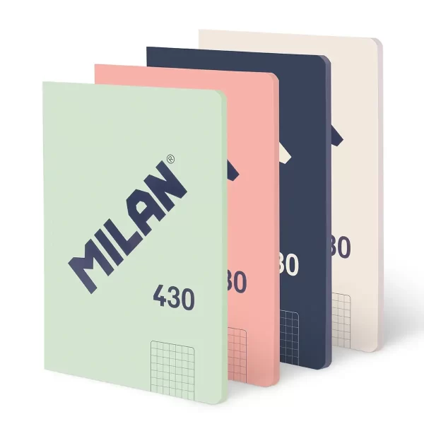 Caderno A4 Colado 430 Quadriculado - 48Fls.