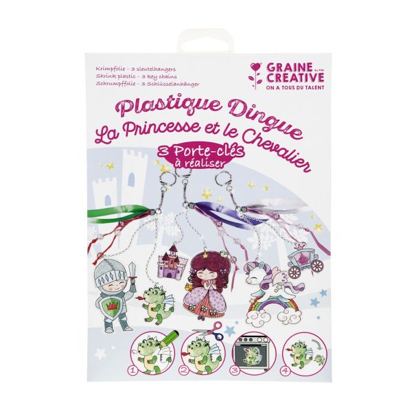 Plástico Mágico Princesa c/3 Porta Chaves