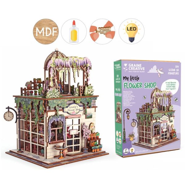 Maquete 3D Flower Shop Madeira