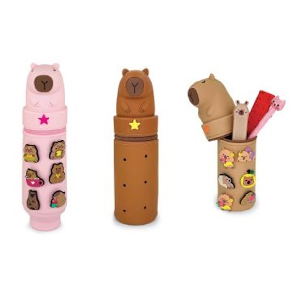 Estojo Silicone Capybara Exp.12un.