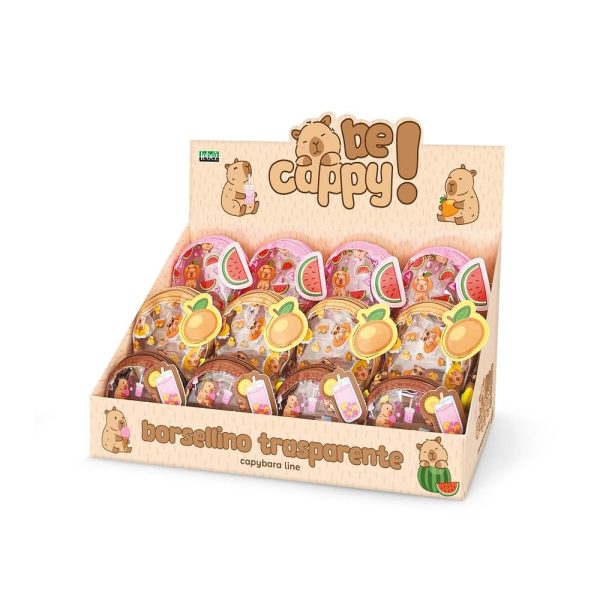 Estojo Transparente Capybara Exp.12un.