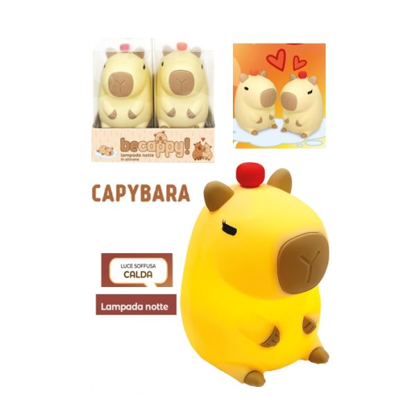 Candeeiro / Lâmpada Noturna Capybara Cx.4un.