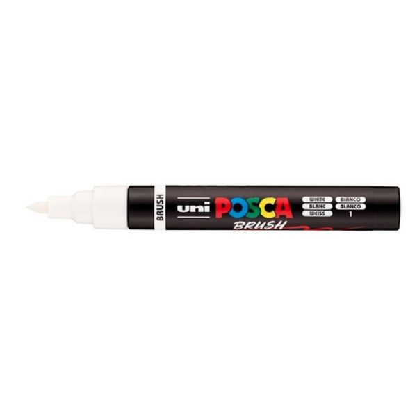 Marcador Pincel P5MBR Branco