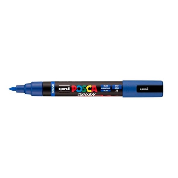 Marcador Pincel P5MBR Azul