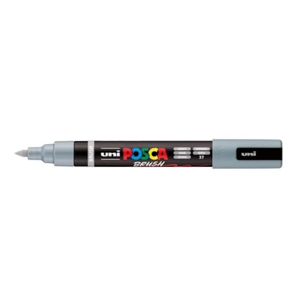 Marcador Pincel P5MBR Cinza