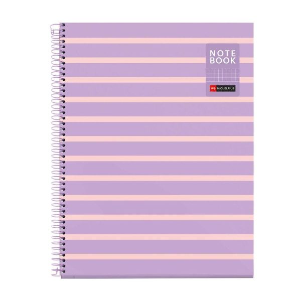 Caderno A4 QPautado Between Malva
