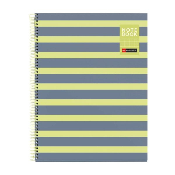 Caderno A4 Pautado Between Limon