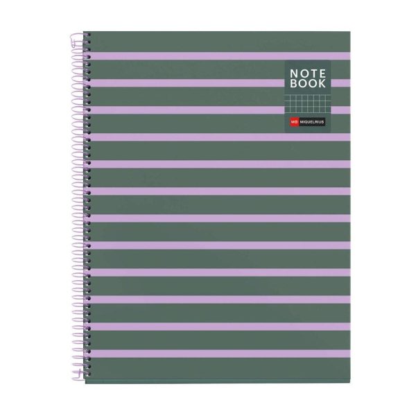 Caderno A4 Pautalado Between Cinza