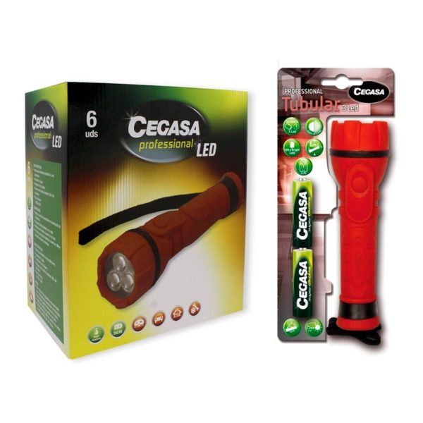 Lanterna Cegasa Pro Tubular 3Led