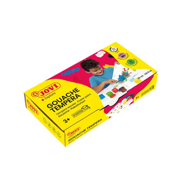 Tempera Escolar 35ml Cx.7un.