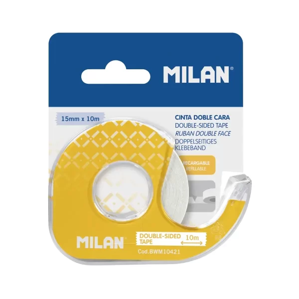 Fita Adesiva Dupla Face Milan 15mmX10Mt