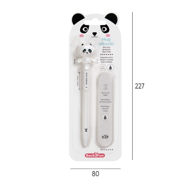 Esferográfica Hug Attack Panda B2F