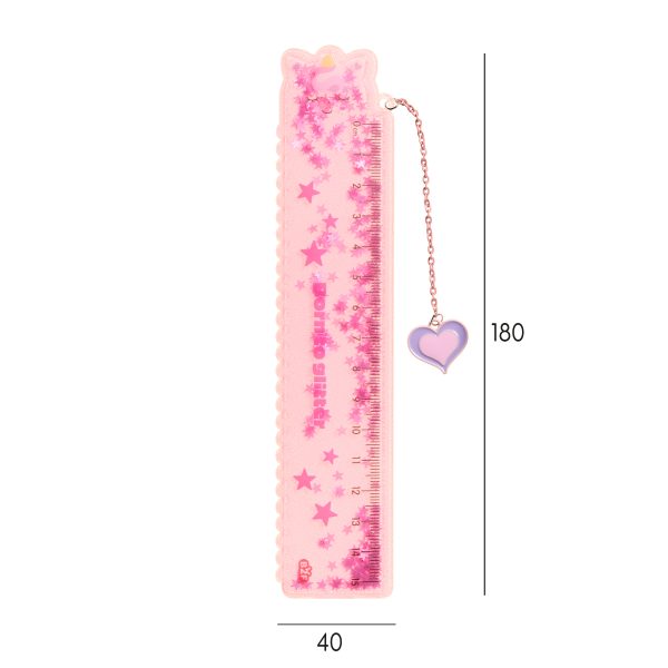 Régua Glitter Unicórnio B2F