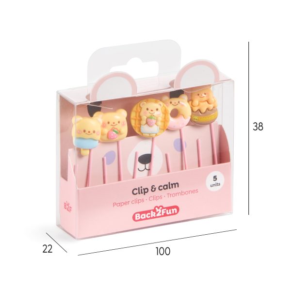 Clips Urso Set 5un. B2F