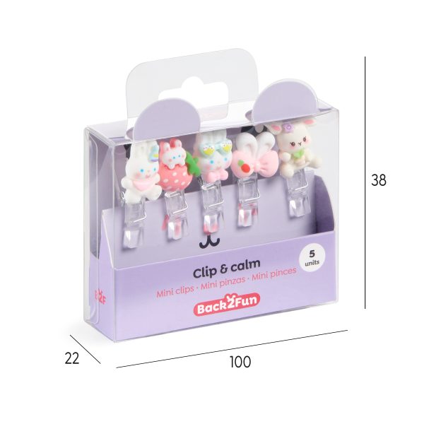 Molas Mini Coelho Set 5un. B2F